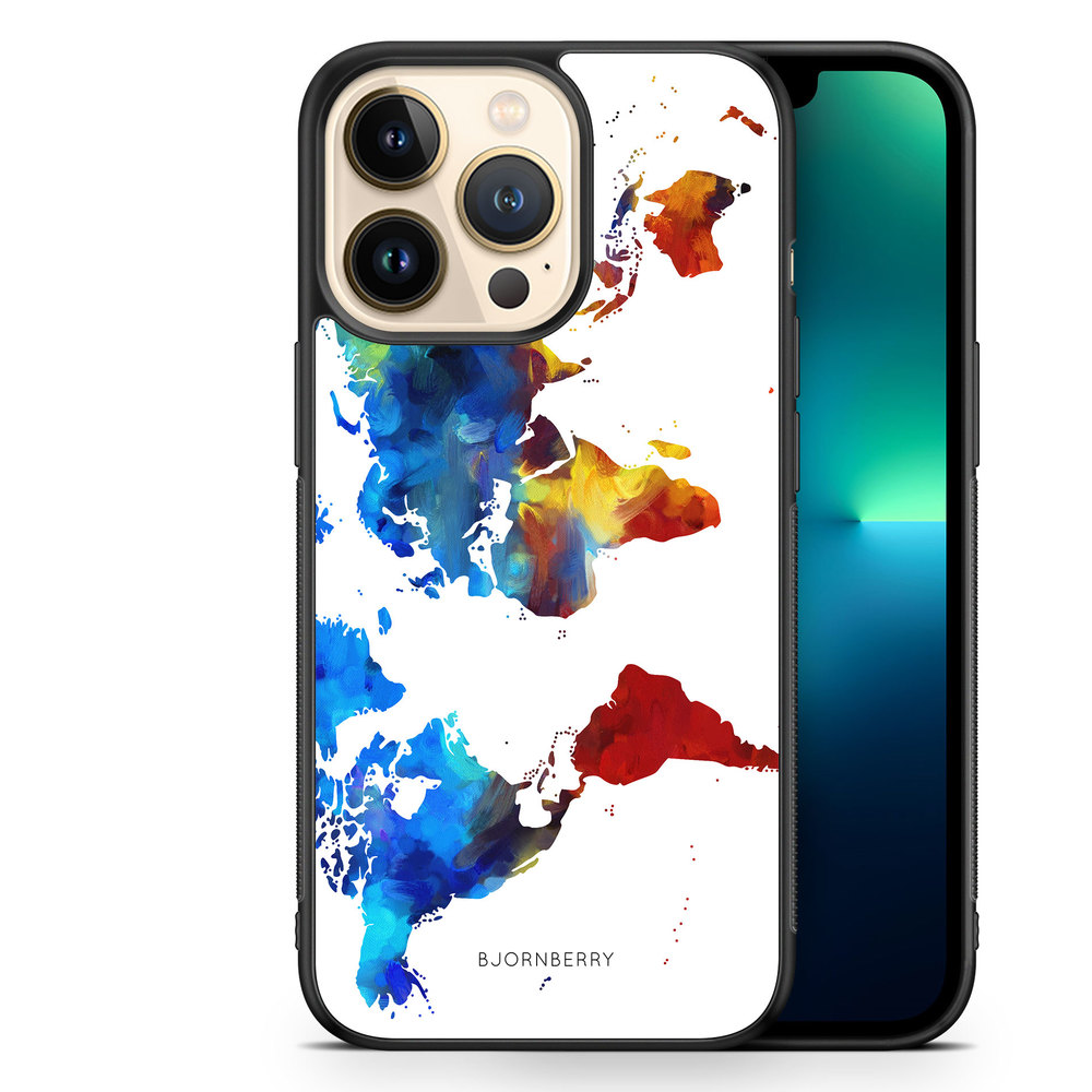 iPhone 13 Pro Case - World Map