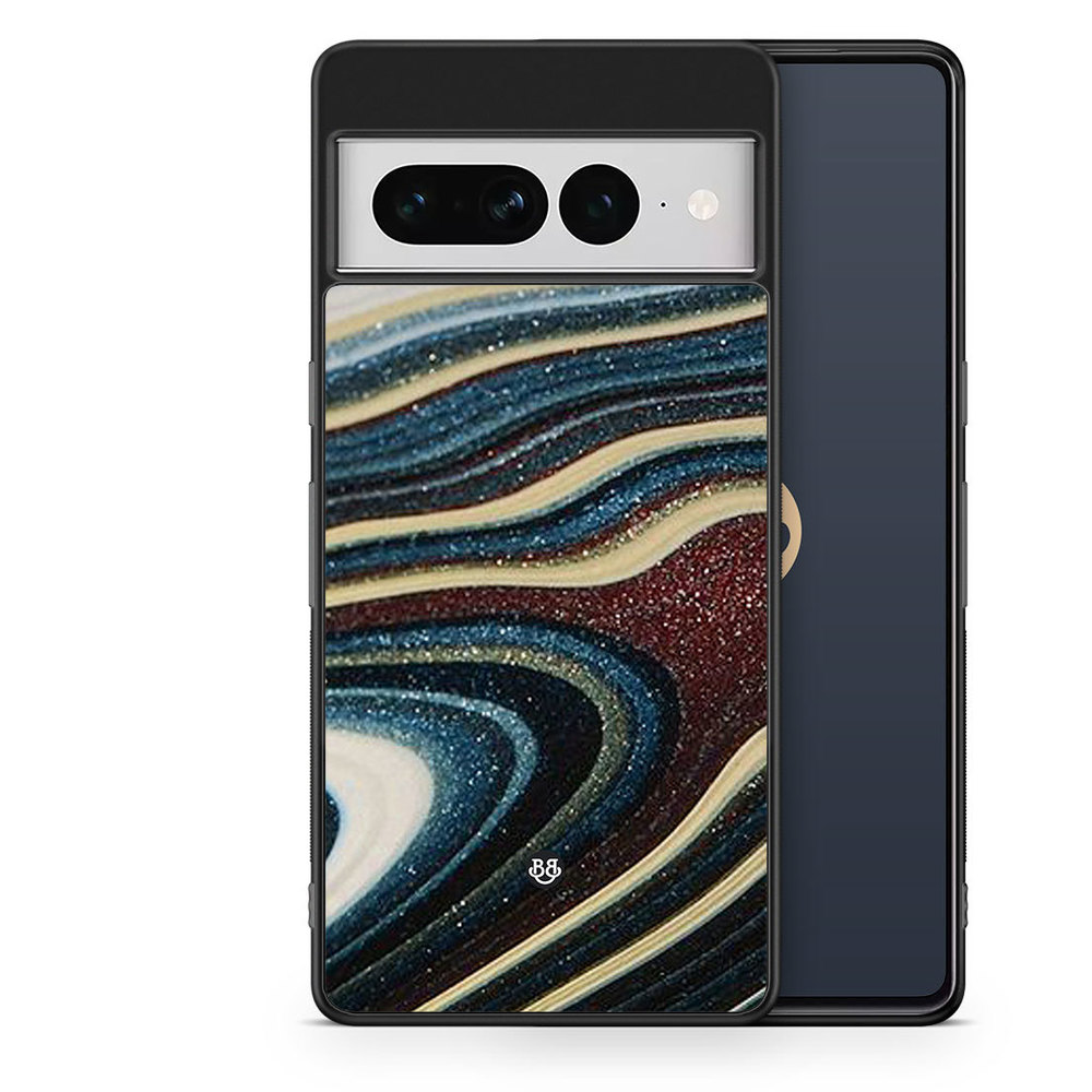 Google Pixel 7 Pro Case - Malachite Pattern