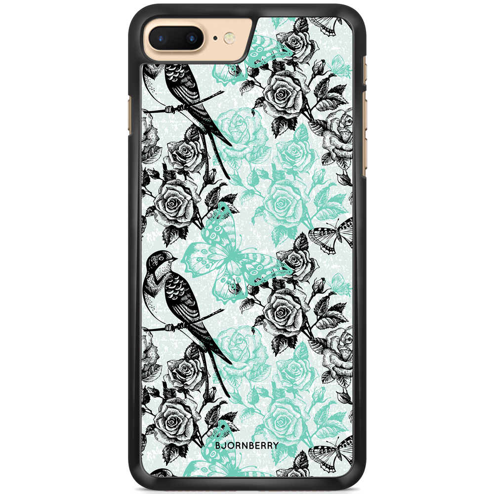 iPhone 7 Plus Case - Birds & Roses