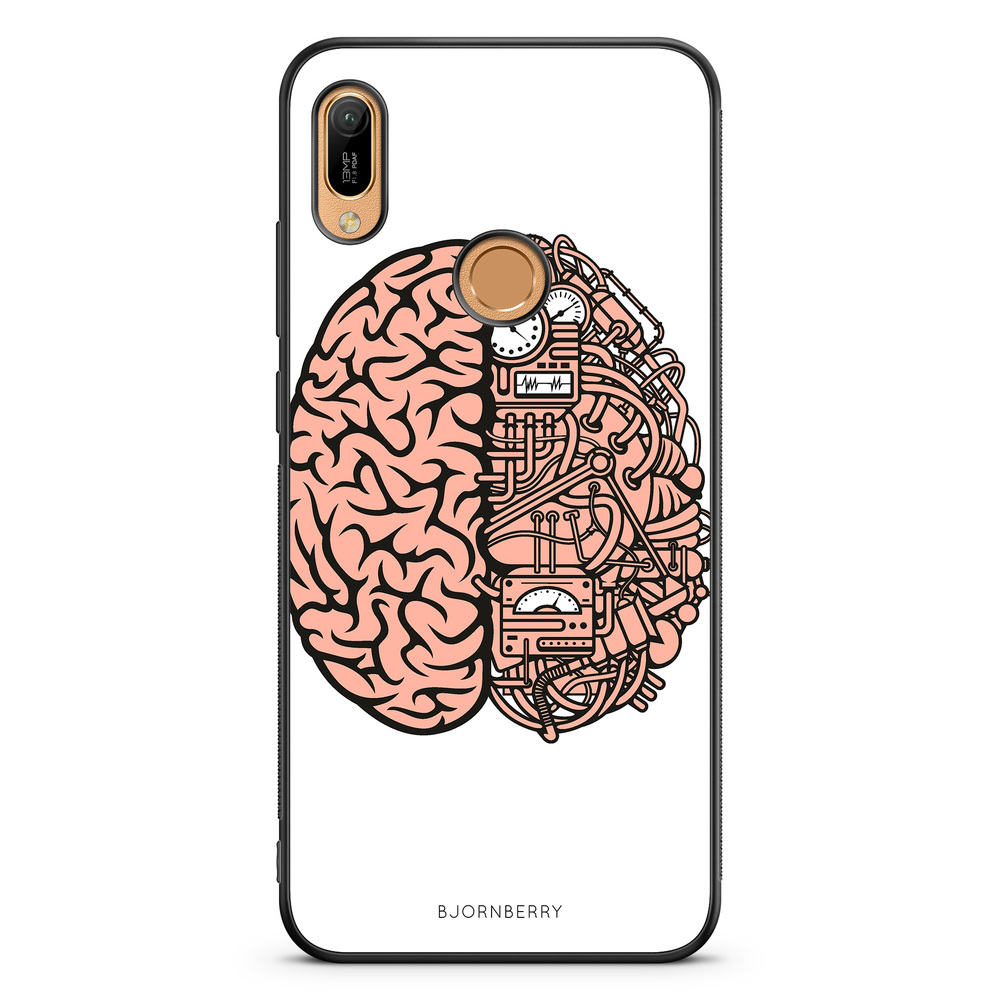 Huawei Y6 2019 Case - Robot Brain