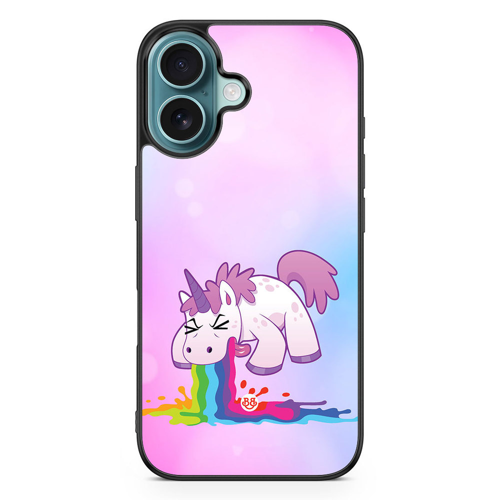iPhone 16 Case - Puking Unicorn