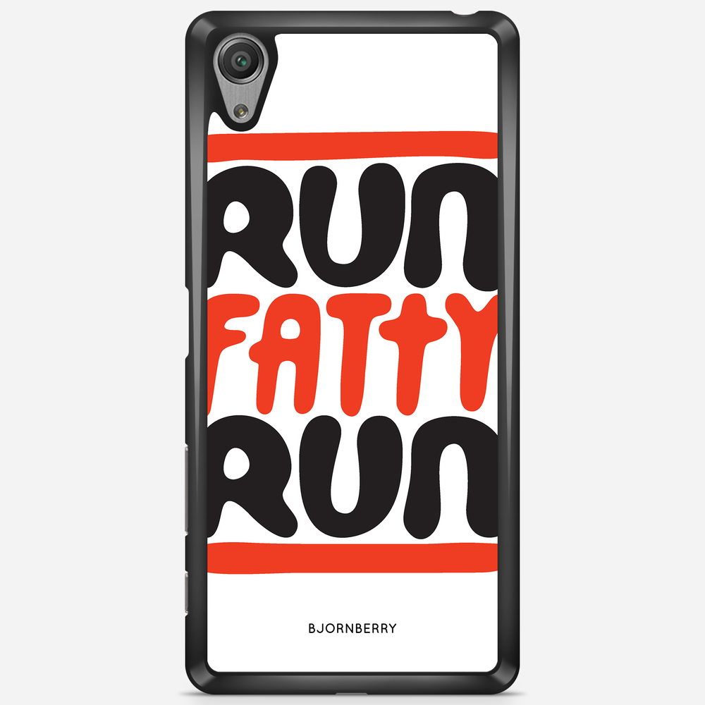 Sony Xperia X Performance Case - Run fatty run
