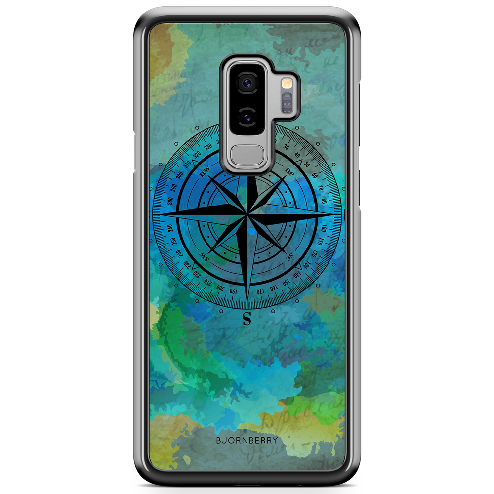 Samsung Galaxy S9 Plus Case - Compass Background