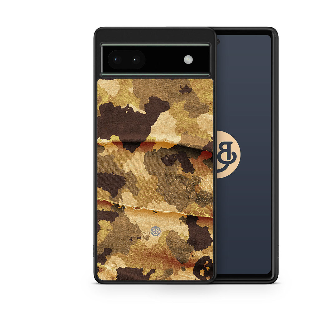 Google Pixel 6a Case - Camo Desert