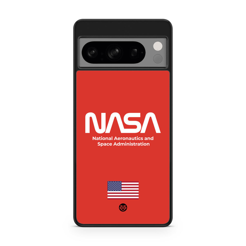 Google Pixel 8 Pro Case - NASA Worm Red