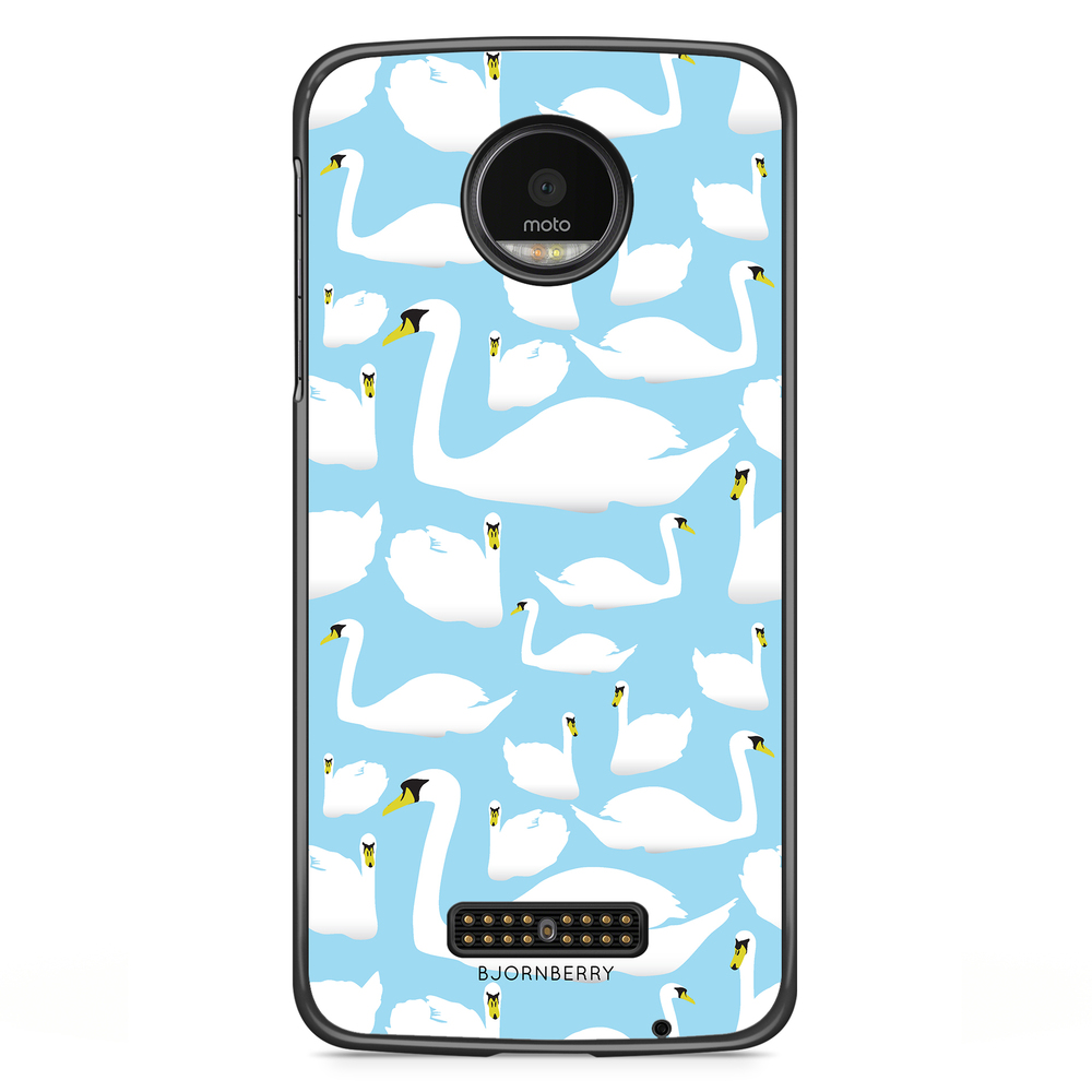 Moto Z2 Play Case - Swan