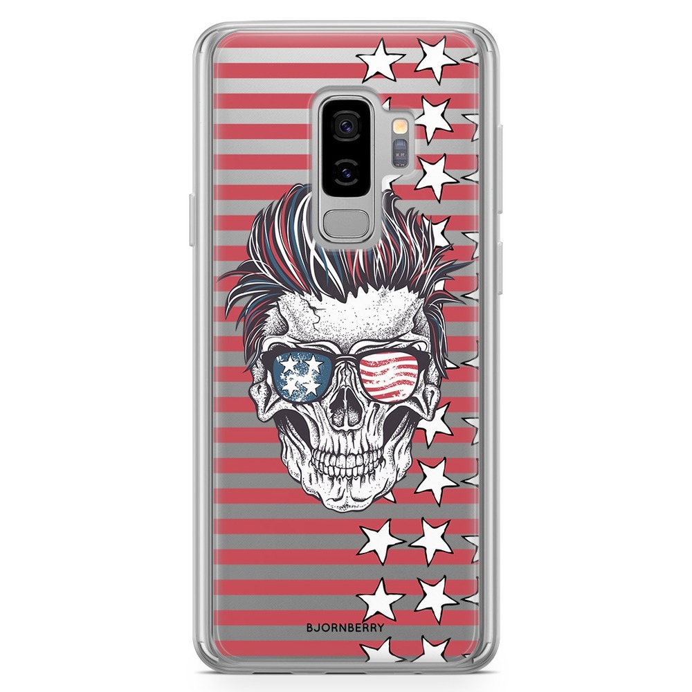 Samsung Galaxy S9 Plus Fashion Case - USA Skull