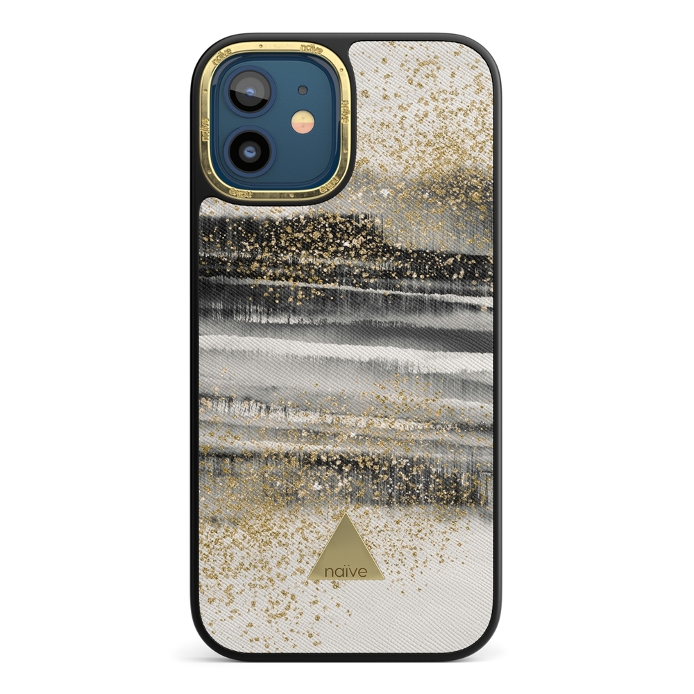 Naive iPhone 12 Mini Case - Sparkly Tie Dye