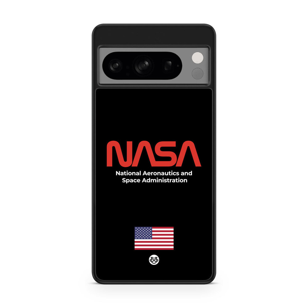Google Pixel 8 Pro Case - NASA Worm Black