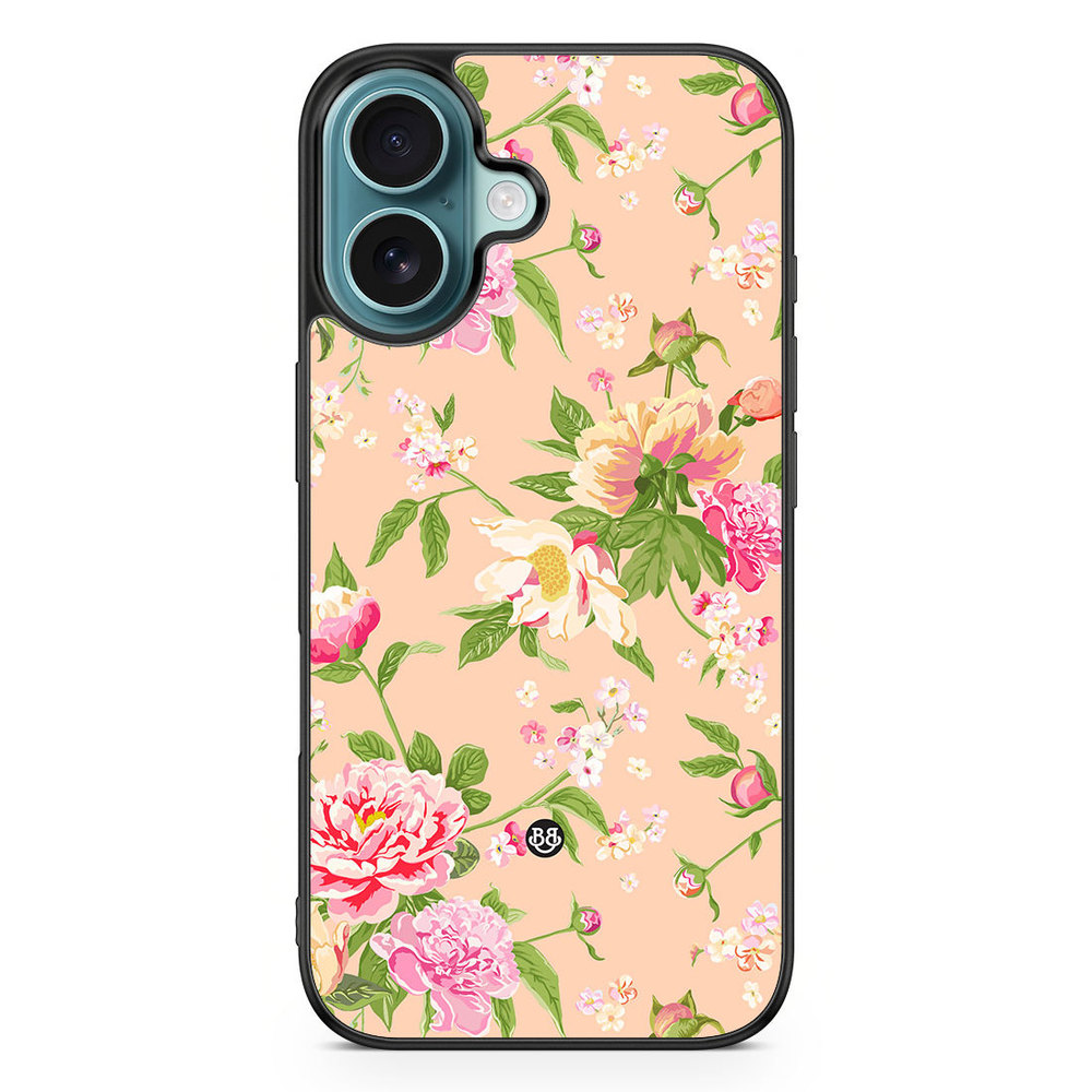 iPhone 16 Case - Peony Flowers