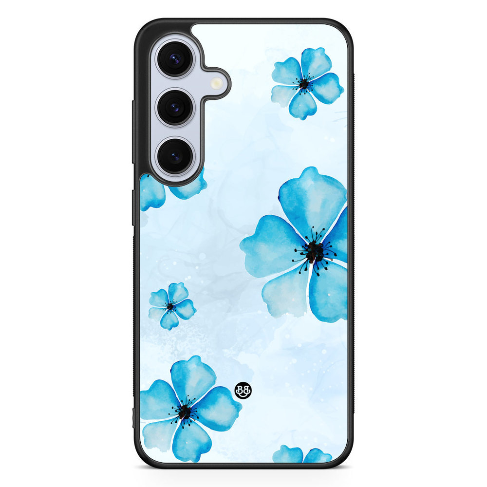 Samsung Galaxy S24 FE Case - WILD BLOOM - Blue Bloom
