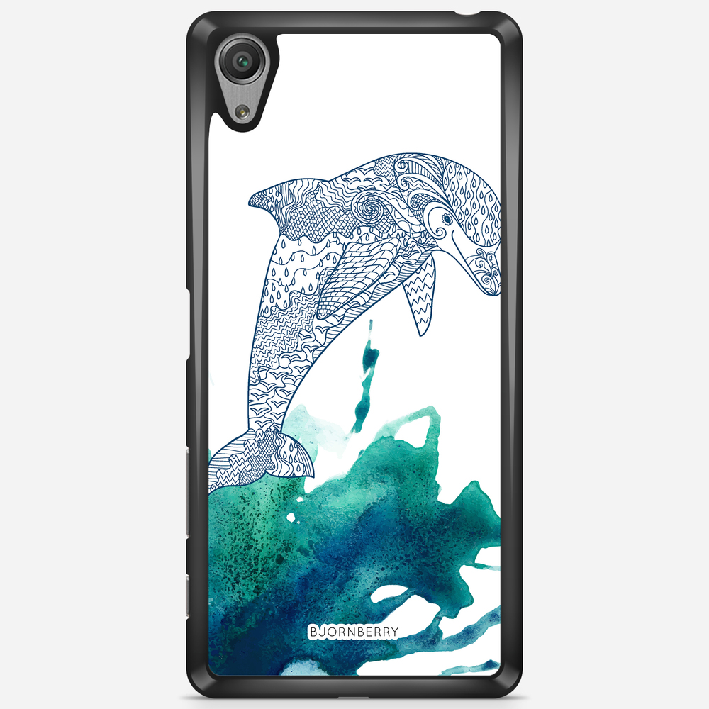 Sony Xperia X Performance Case - Mandala Dolphine