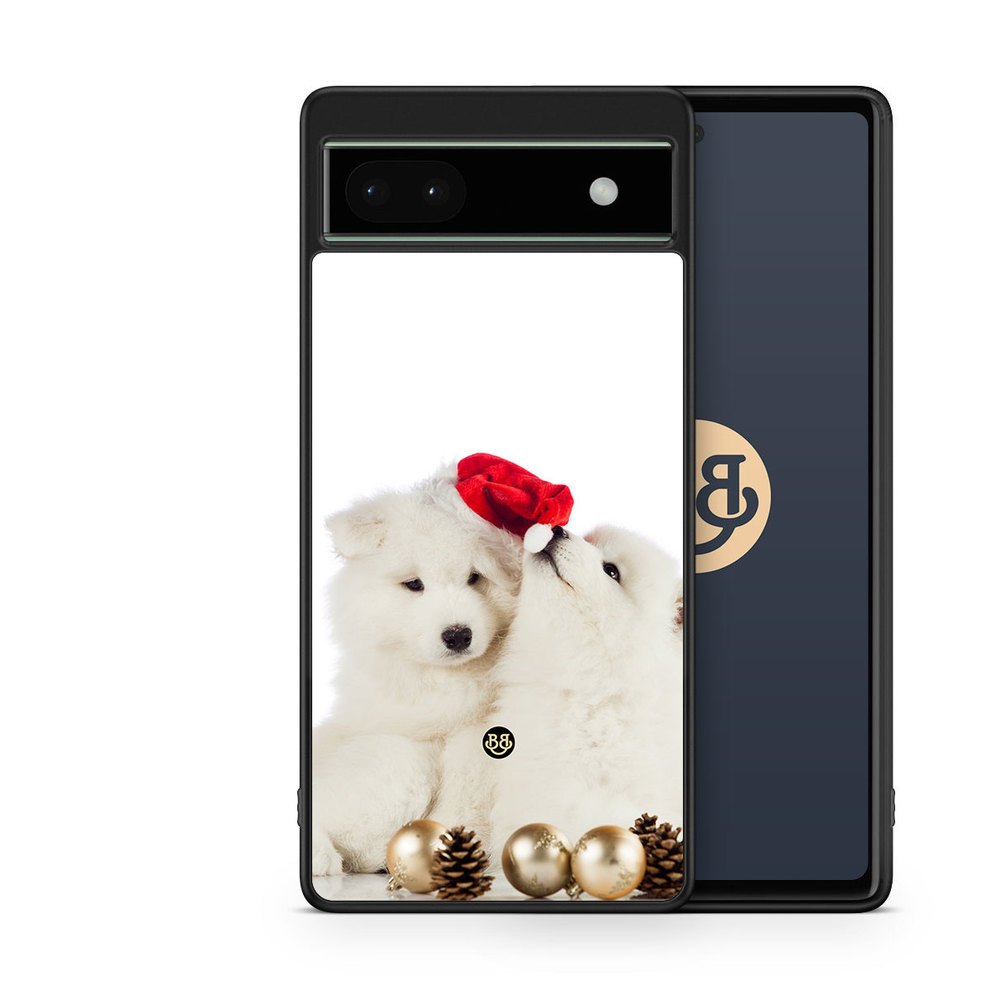 Google Pixel 6a Case - Christmas Dogs