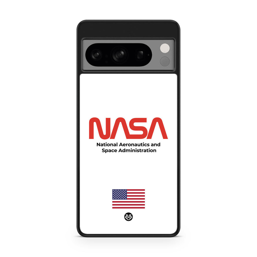 Google Pixel 8 Pro Case - NASA Worm White