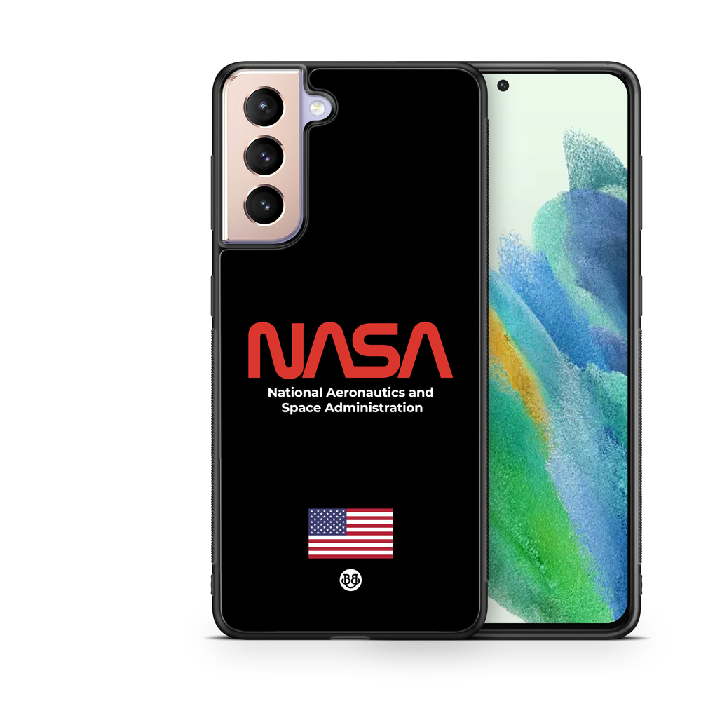 Samsung Galaxy S21 FE 5G Case - NASA Worm Black