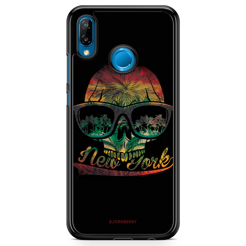 Huawei P20 Lite Case - New York Skull