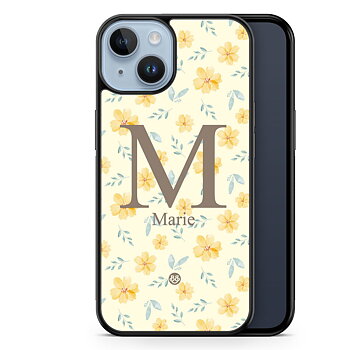 iPhone 14 Plus Custom Case - AWAKEN - Golden Bloom