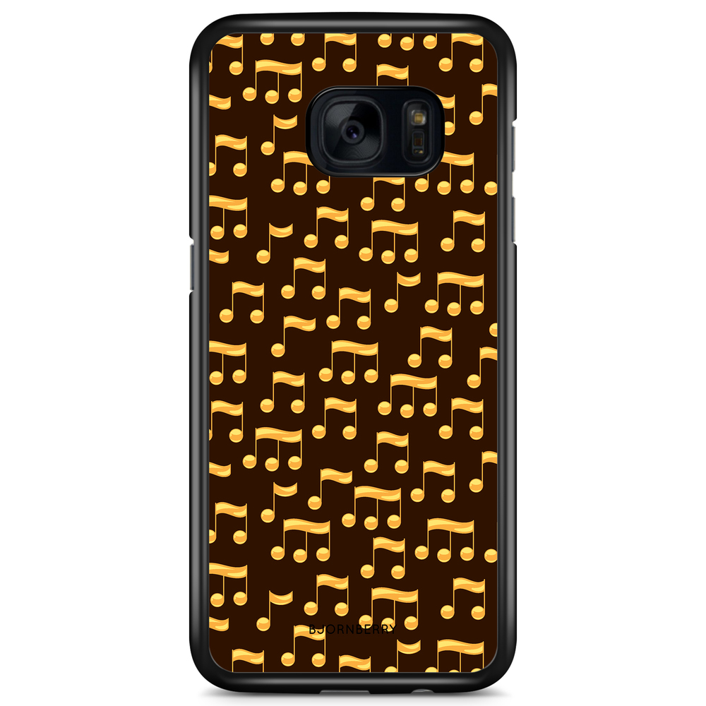 Samsung Galaxy S7 Edge Case - Music Notes
