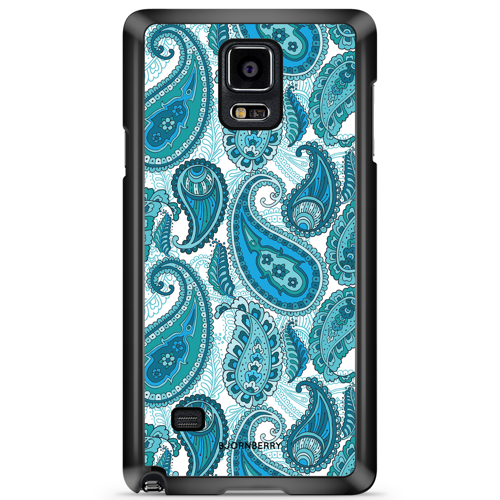 Samsung Galaxy Note 4 Case - Blue Paisley