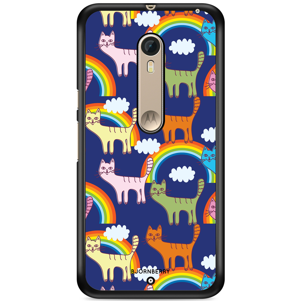 Moto X Style Case - Cats & Rainbows