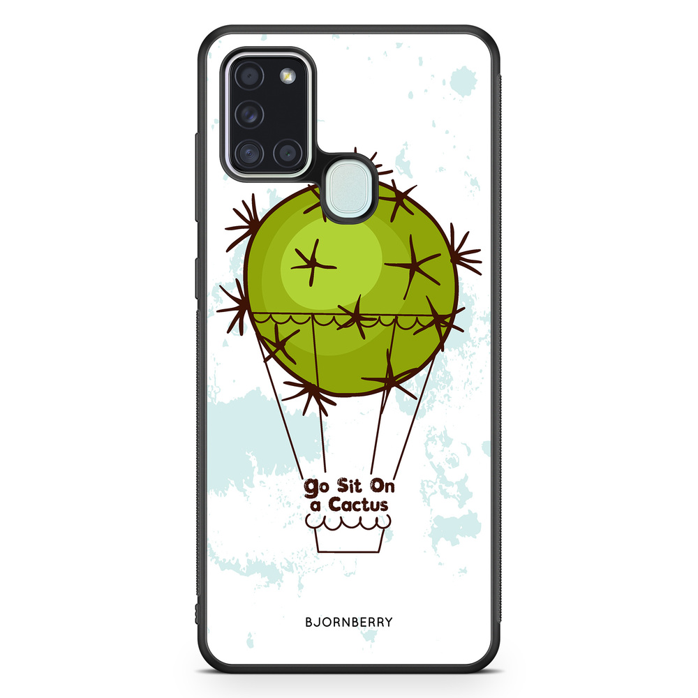 Samsung Galaxy A21s Case - Go sit on a cactus