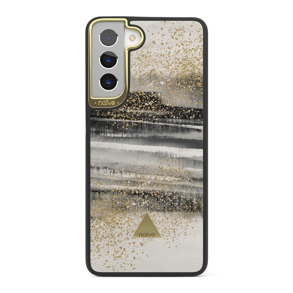 Naive Samsung Galaxy S21 Case - Sparkly Tie Dye