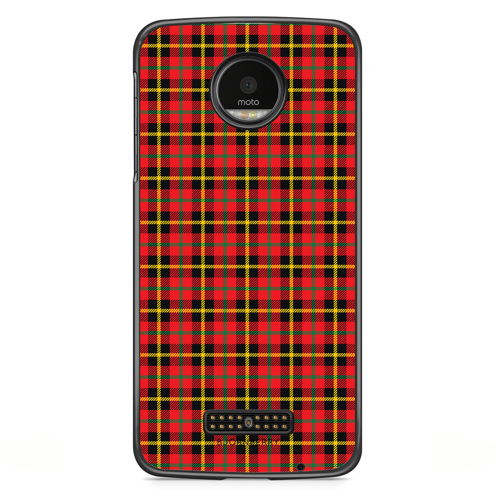 Moto Z2 Play Case - Tartan