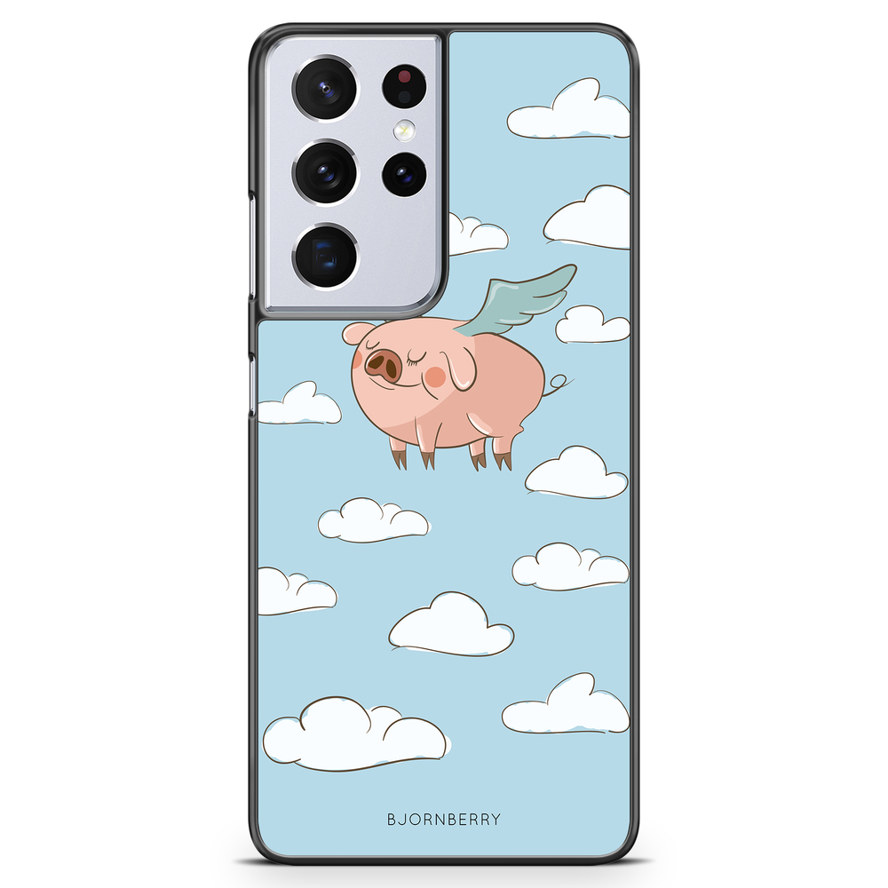 Samsung Galaxy S21 Ultra Case - Flying Pig