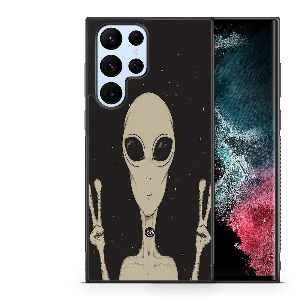 Samsung Galaxy S23 Ultra 5G Case - Peace Alien