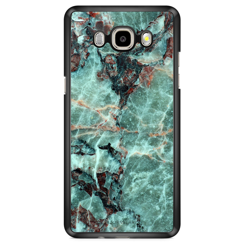 Samsung Galaxy J7 (2016) Case - Green Marble