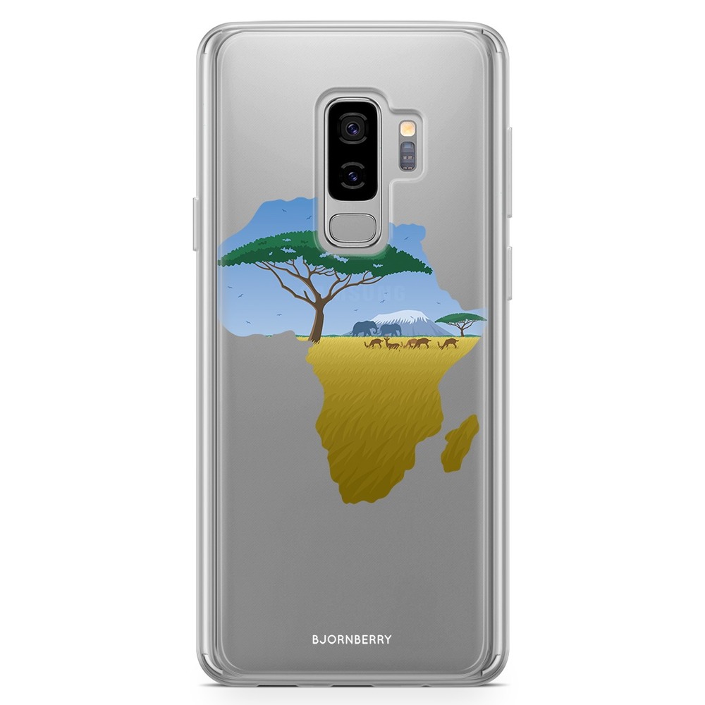 Samsung Galaxy S9 Plus Fashion Case - Africa Blue