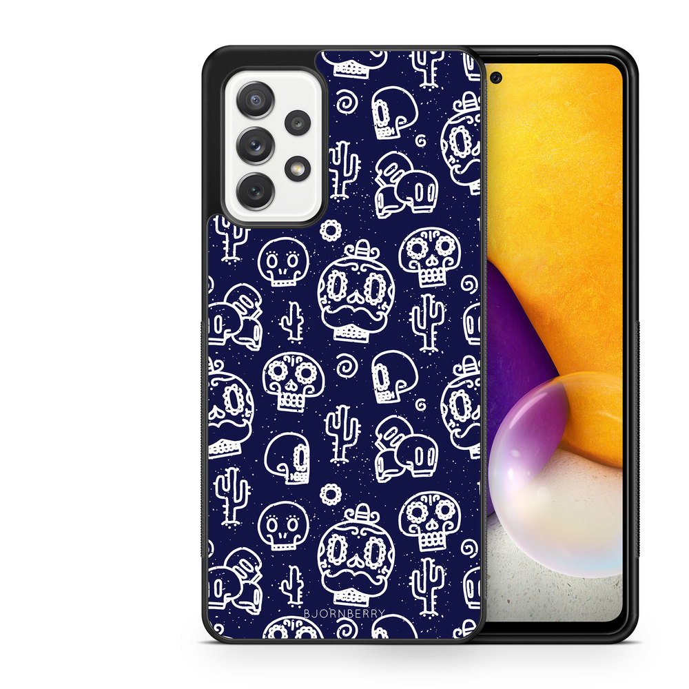 Samsung Galaxy A52/A52s 5G Case - Oldschool Skulls