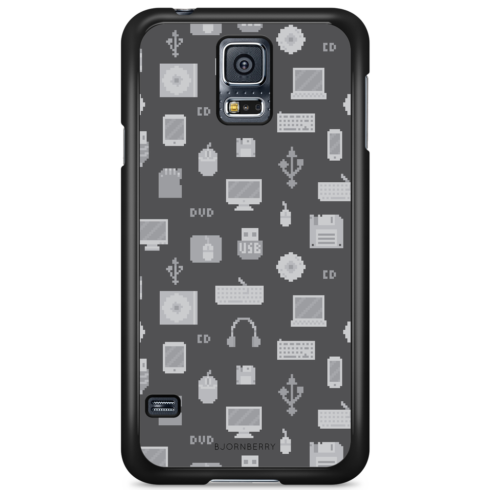 Samsung Galaxy S5/S5 NEO Case - Pixel Art Computer