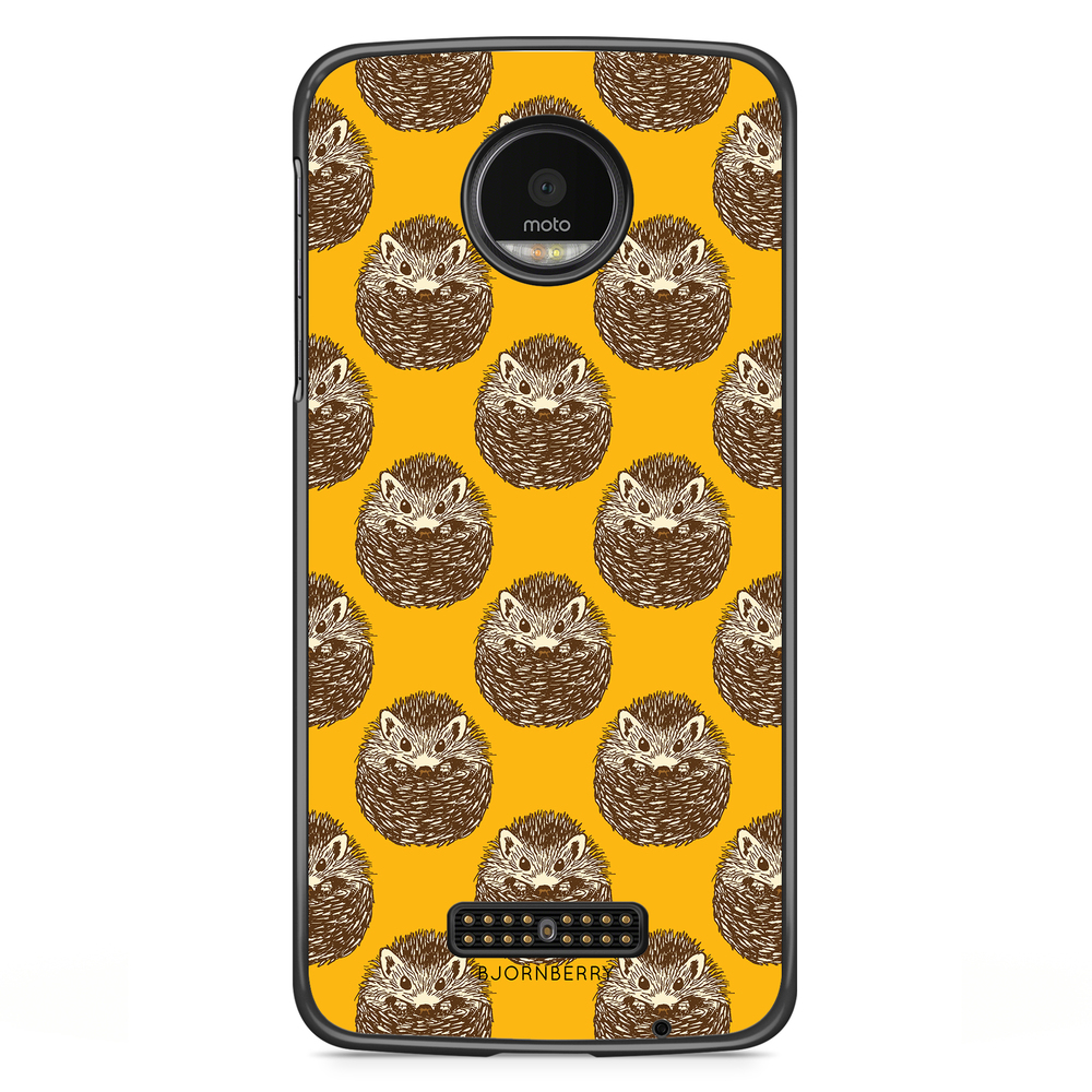 Moto Z2 Play Case - Small Hedgehogs