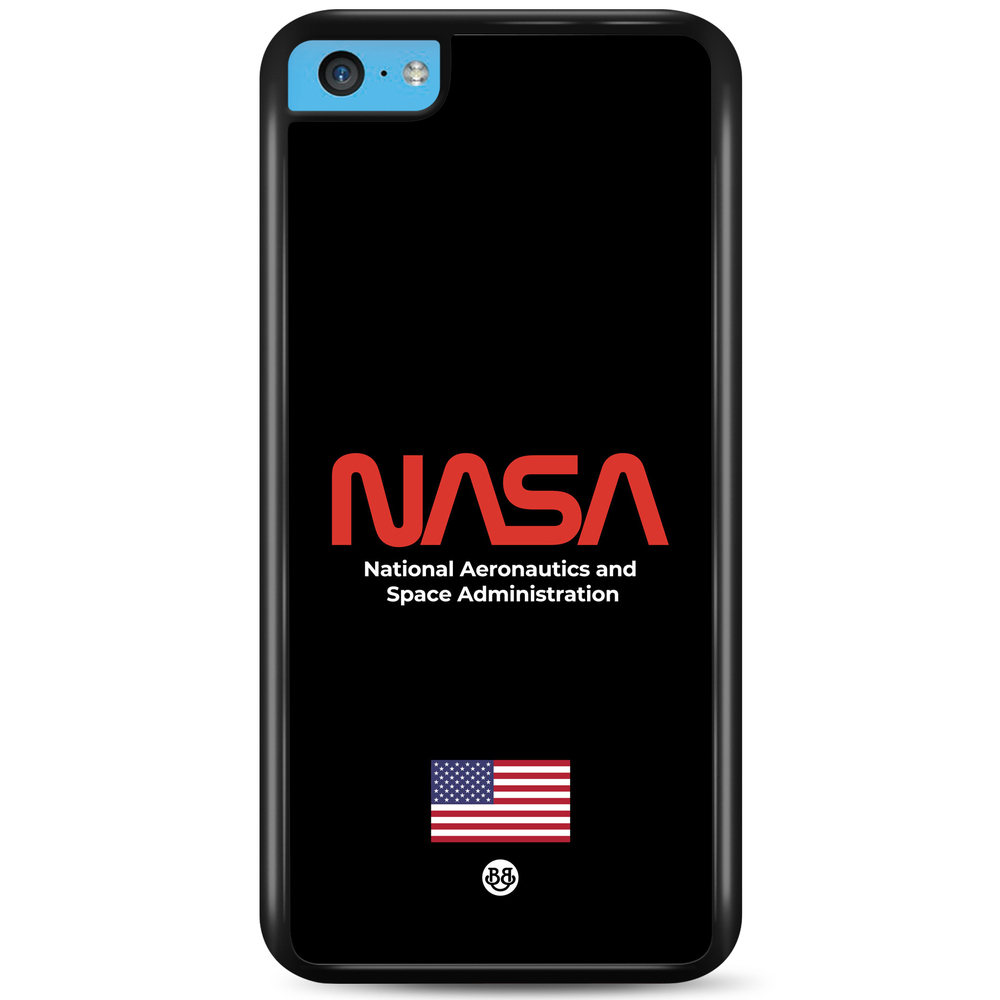 iPhone 5C Case - NASA Worm Black