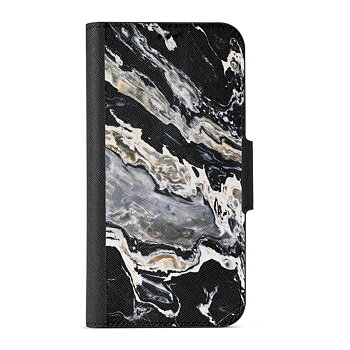 Naive iPhone 6 Plus / 6s Plus Wallet Case- Marble Storm