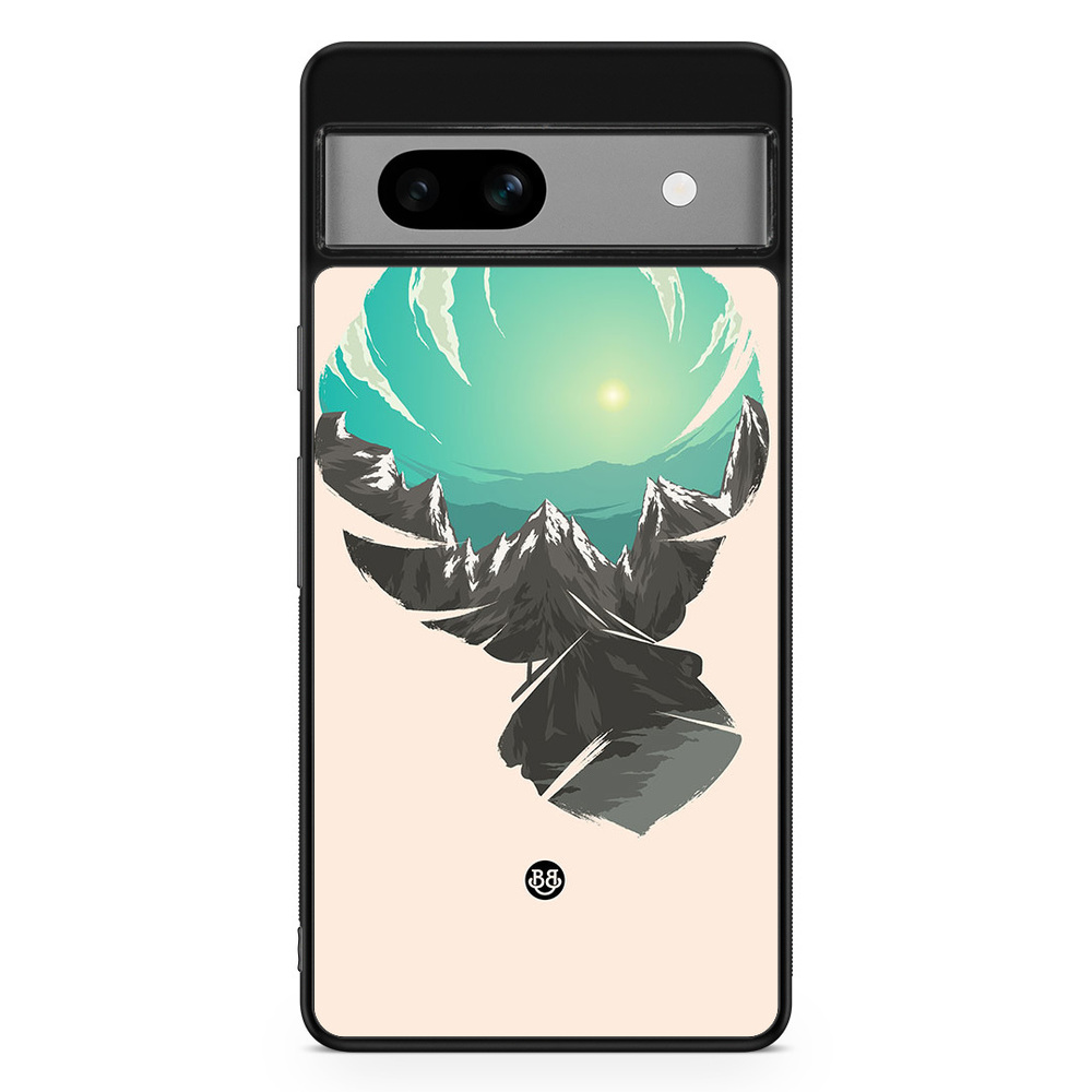 Google Pixel 7a Case - Baloon mountain