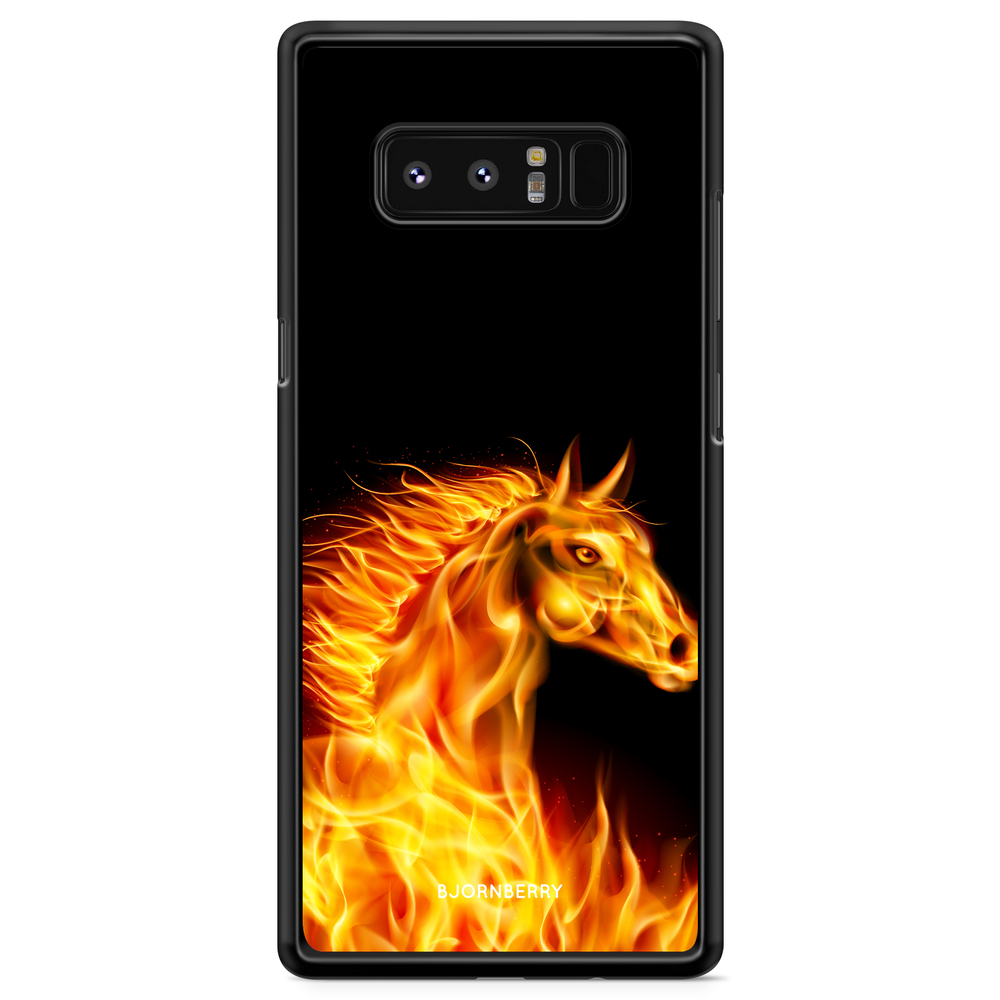 Samsung Galaxy Note 8 Case - Flames Horse