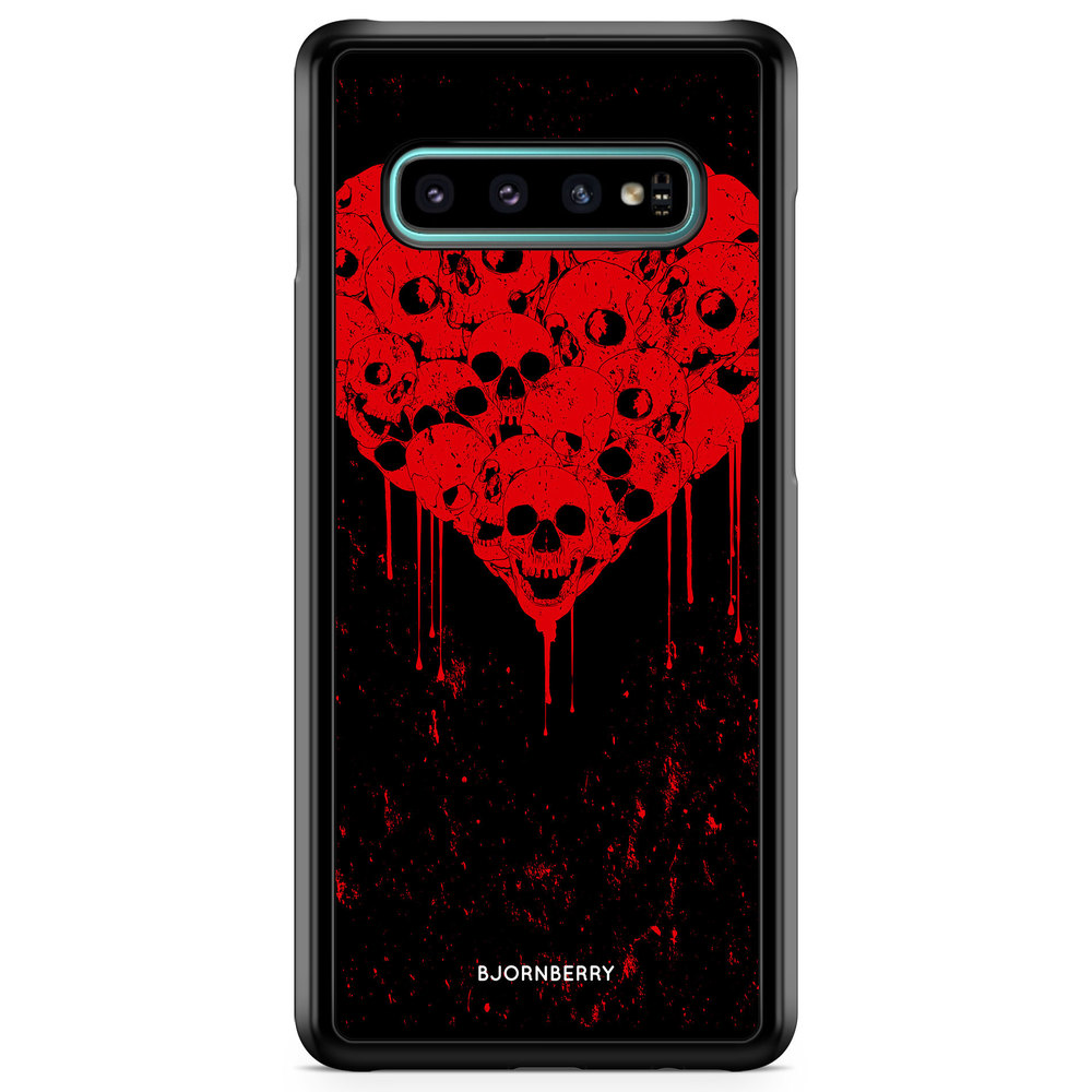 Samsung Galaxy S10 Plus Case - Skull Heart