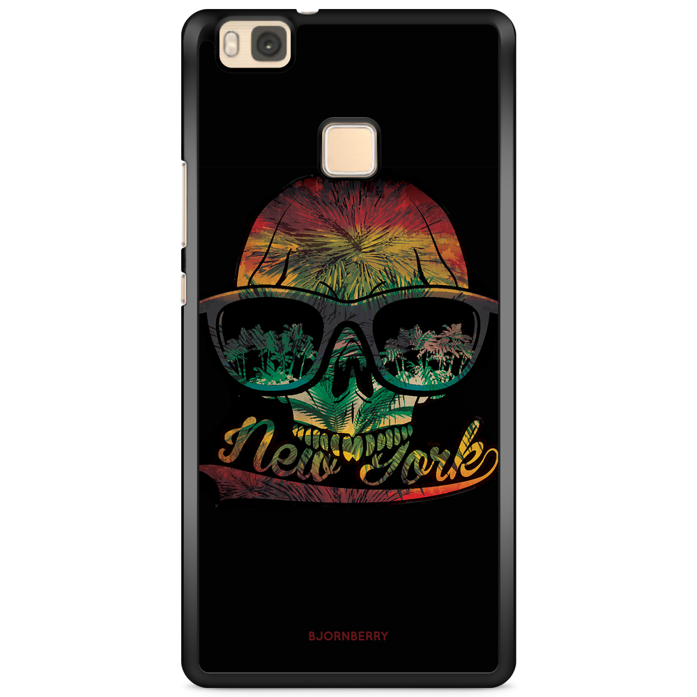 Huawei P9 Lite Case - New York Skull