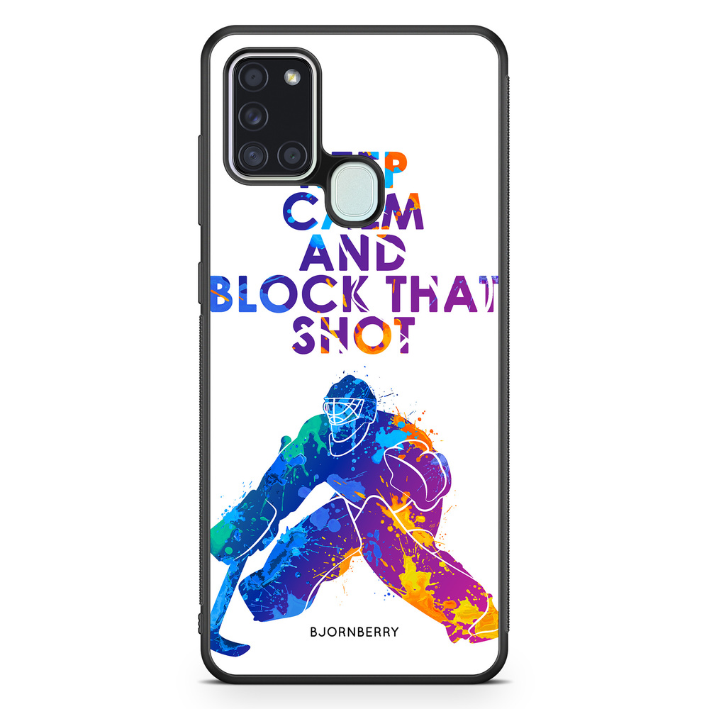 Samsung Galaxy A21s Case - Block that shot