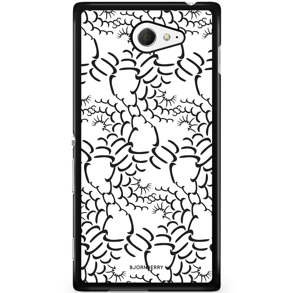 Sony Xperia M2 Aqua Case - Twirl Pattern
