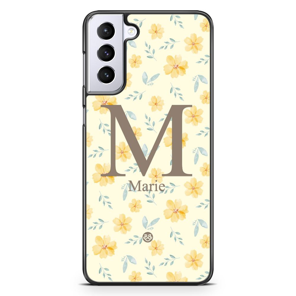 Samsung Galaxy S21 Plus Custom Case - AWAKEN - Golden Bloom