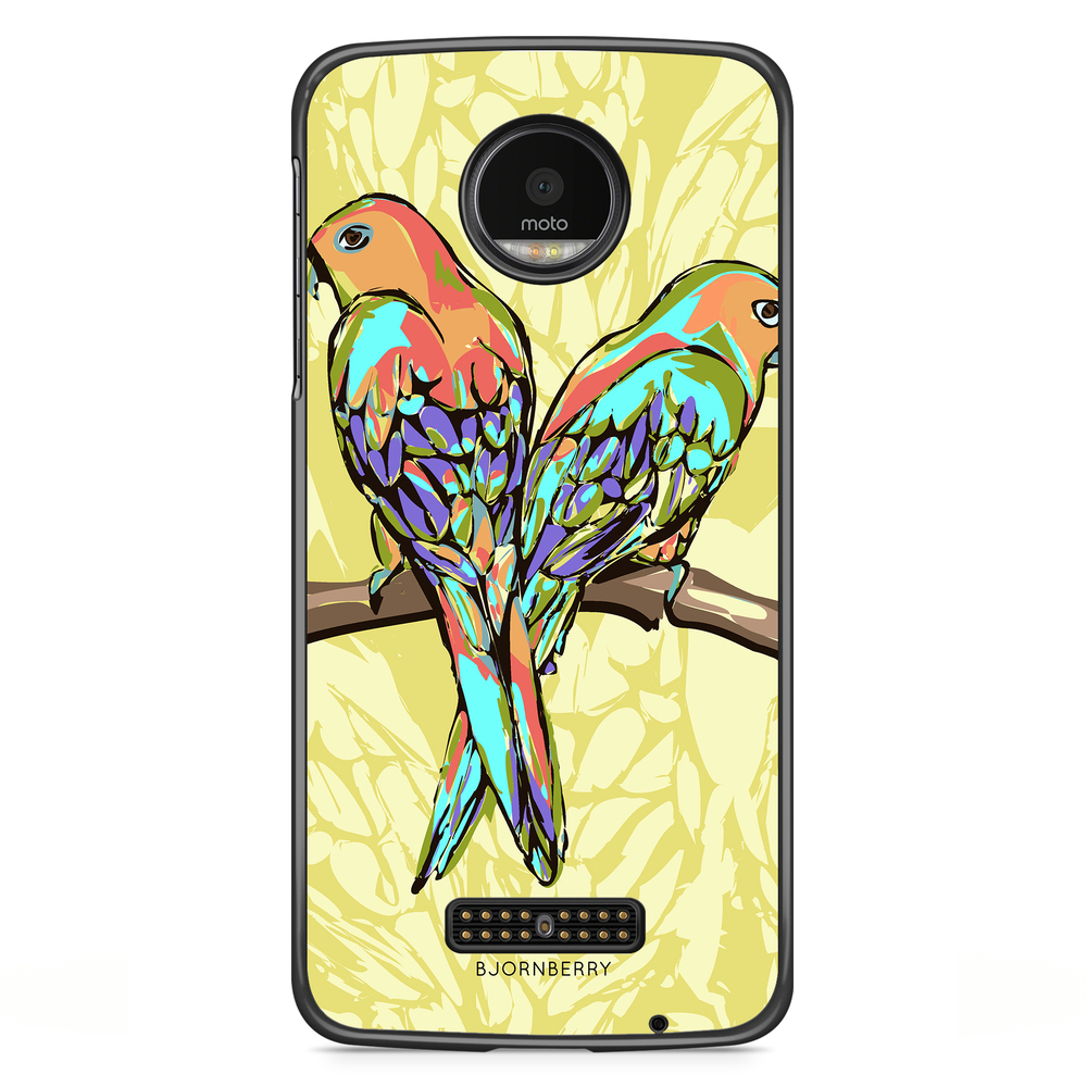 Moto Z2 Play Case - Parrots