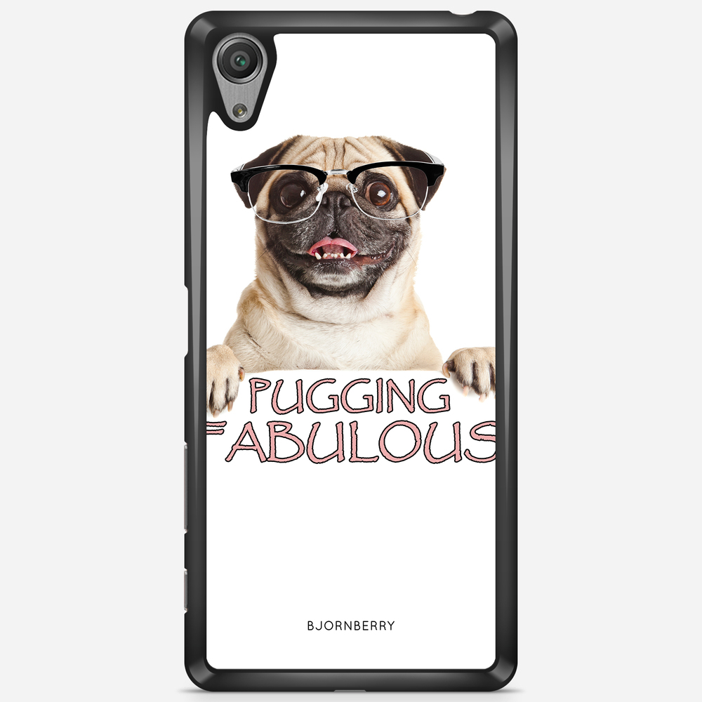Sony Xperia X Performance Case - Pugging Fabulous