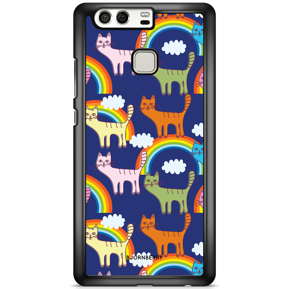 Huawei P9 Case - Cats & Rainbows