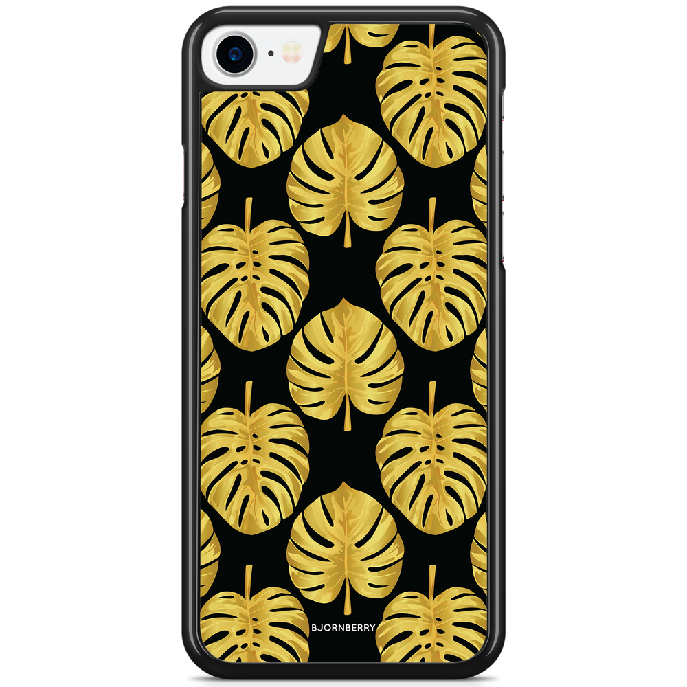iPhone 7 Case - Gold Monstera