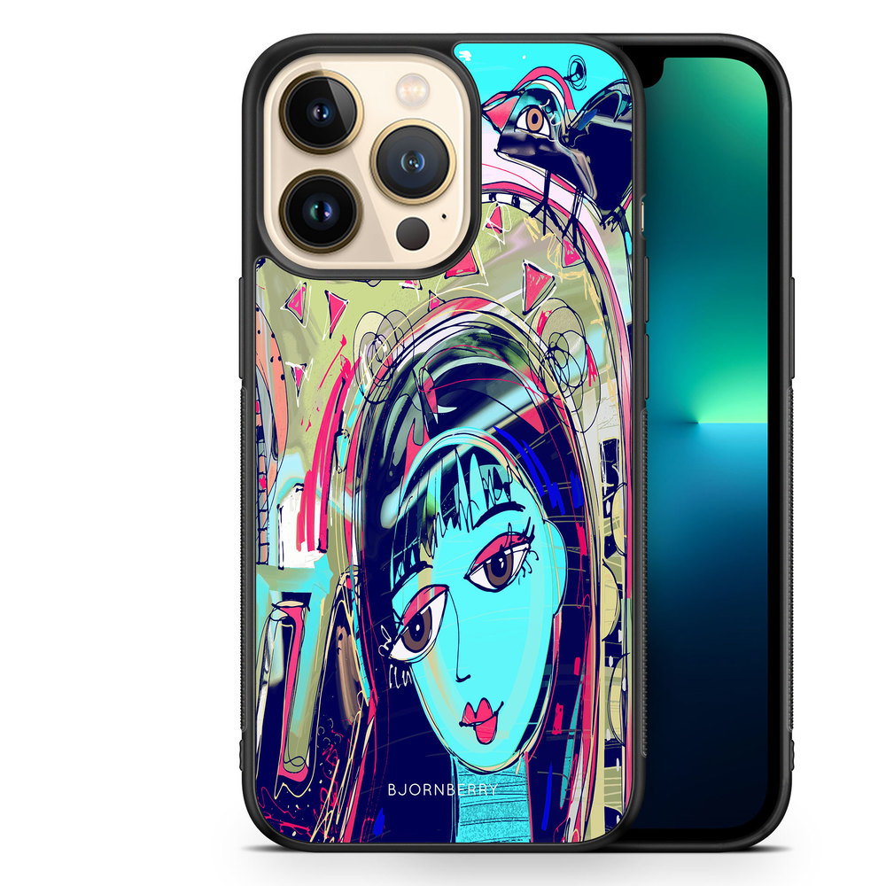 iPhone 13 Pro Case - Abstract Cat