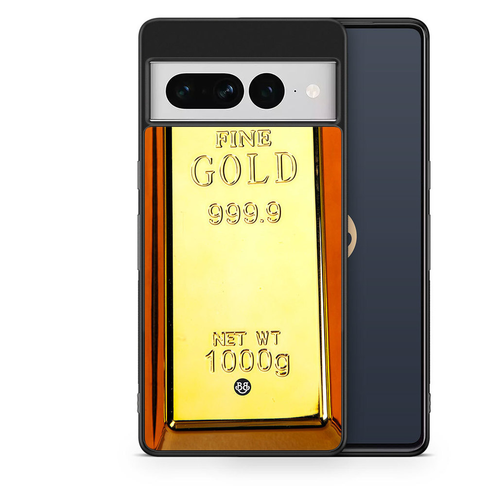 Google Pixel 7 Pro Case - Gold brick