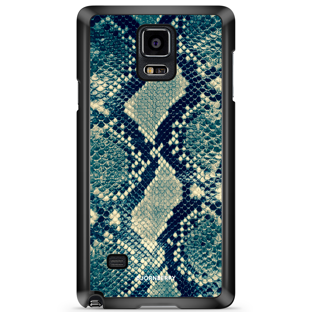 Samsung Galaxy Note 4 Case - Blue Snakeskin